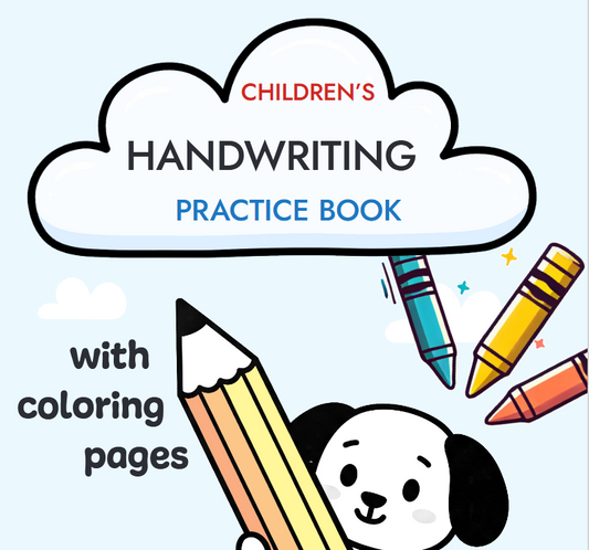 Children's Handwriting - practice book